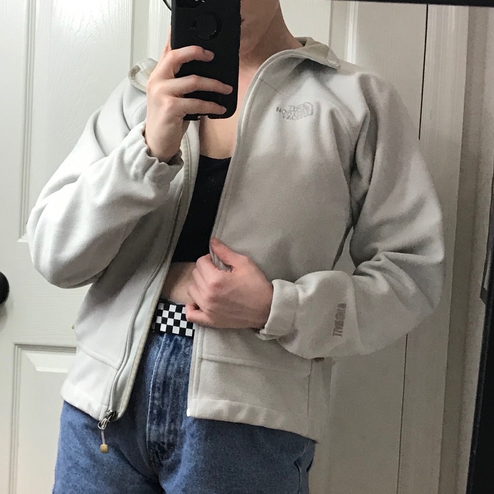 The North Face Fleece Jacket, Cream
